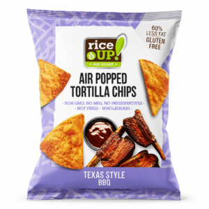 RICE UP BARBECUE ÍZŰ CHIPS 60g