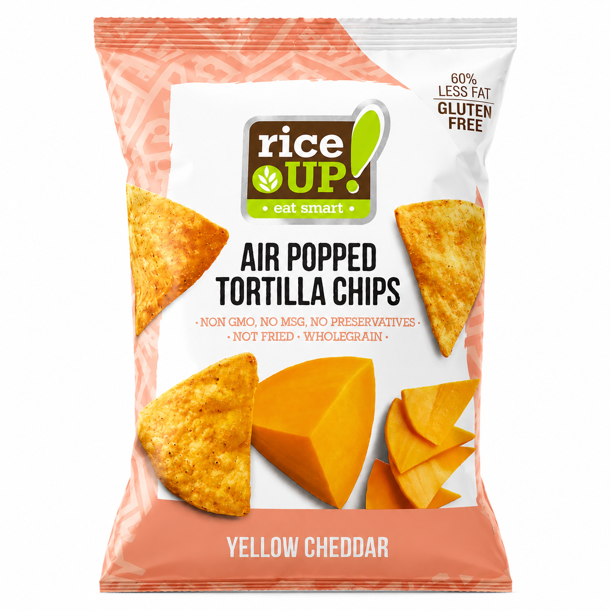 RICE UP CHEDDAR SAJT ÍZŰ CHIPS 60g